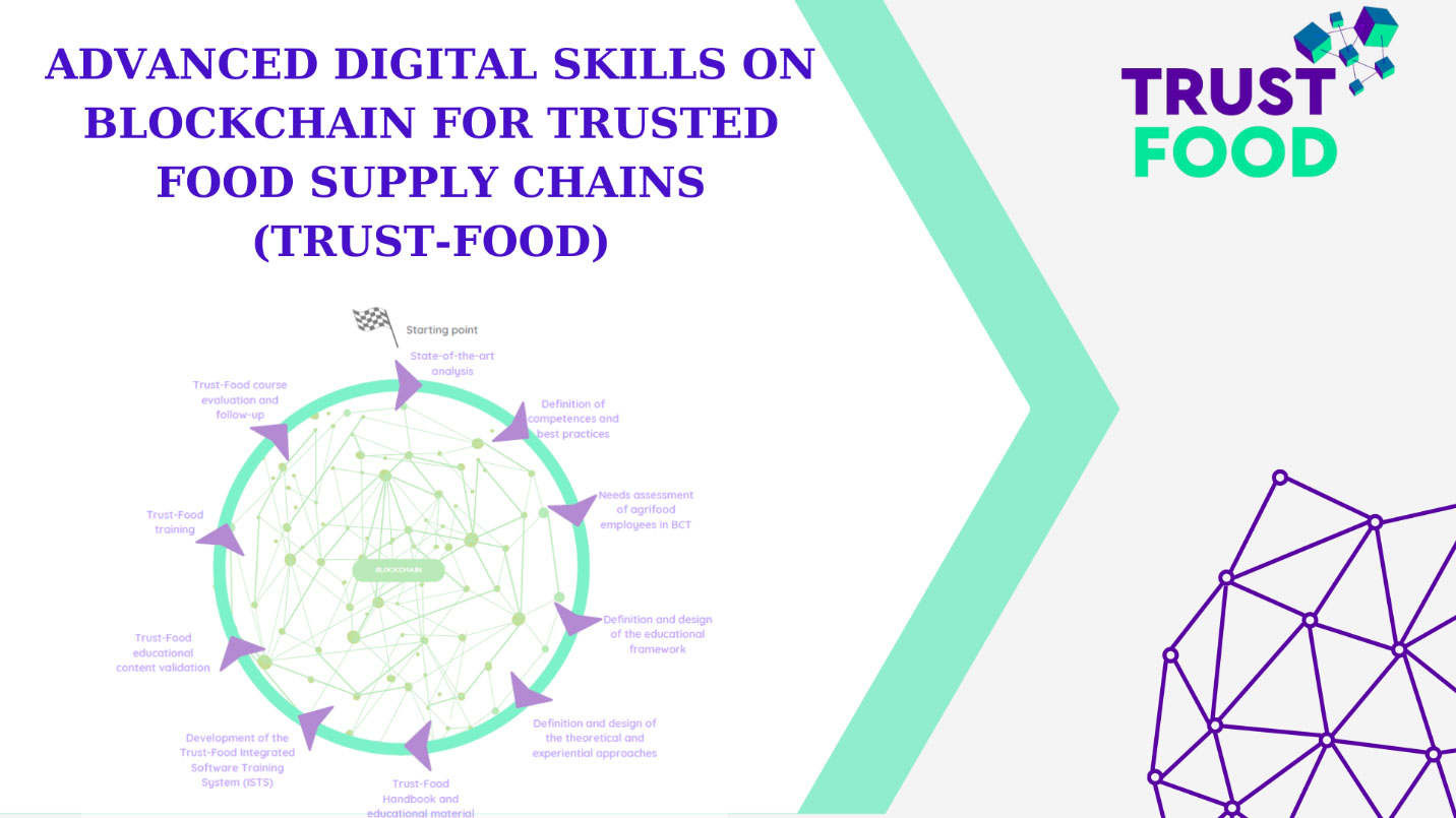 Advanced Digital Skills on Blockchain for Trusted Food Supply Chains – TRUST-FOOD